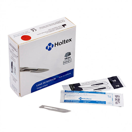 100 Holtex Scalpel Blades