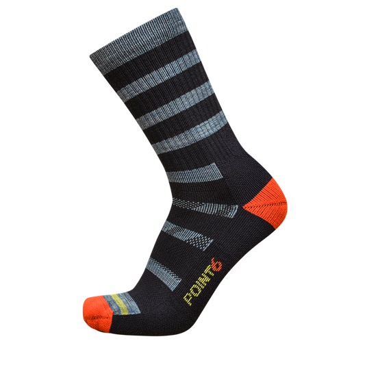 Point6 Firecracker Extra Light Crew Merino Wool Hiking Sock