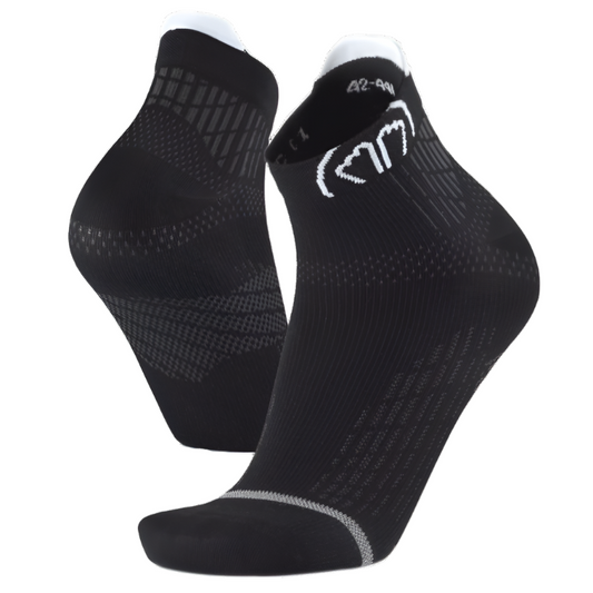 anatomic ankle crew black (pair)